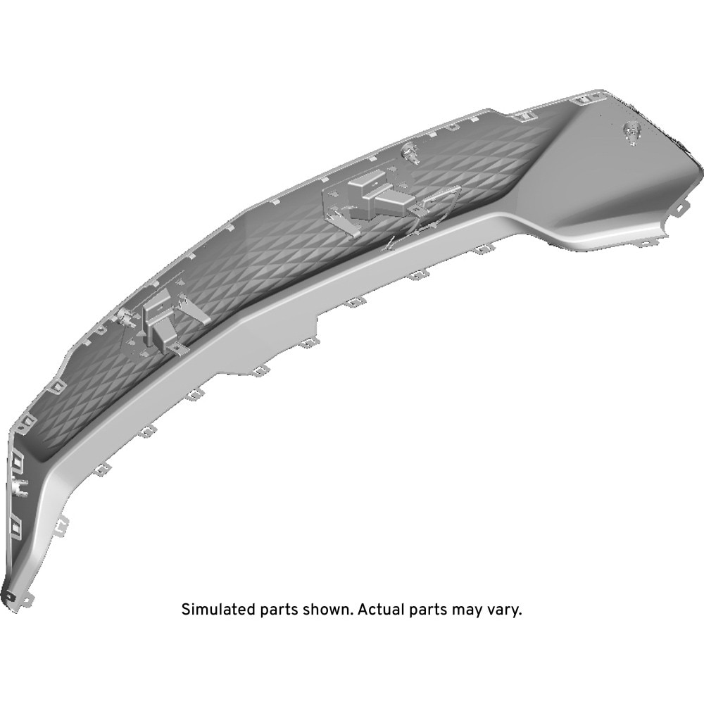 GM Genuine Parts Primed Front Bumper Fascia | 86595866 | GM Parts