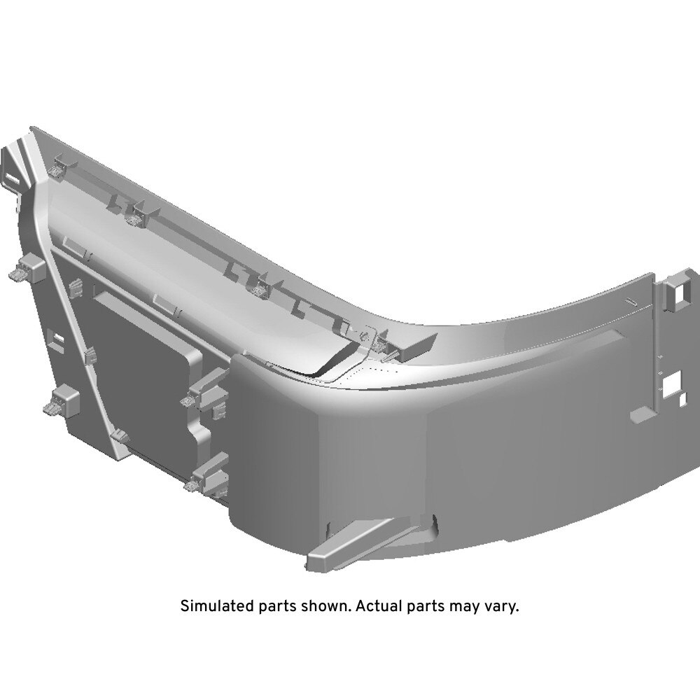 GM Genuine Parts Vecchio Base Sauvage Quarter Lower Rear Driver Side  Trim Panel