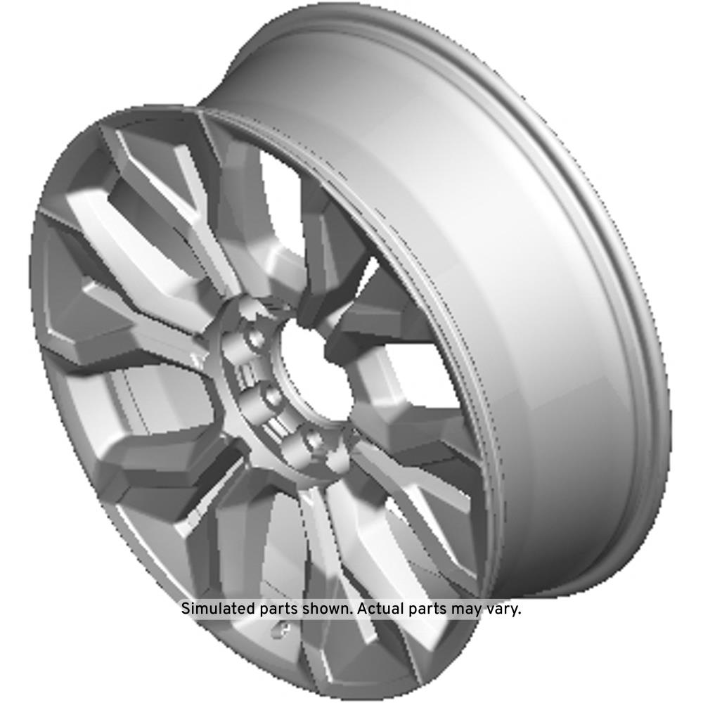 GM Genuine Parts High Gloss Black Front and Rear Wheel | 86598447