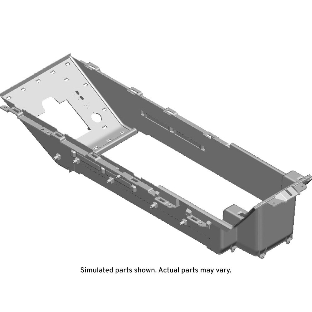 GM Genuine Parts Backen Black Front Floor Console Upper Panel