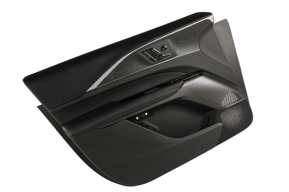 GM Genuine Parts Backen Black Front Driver Side Door Trim
