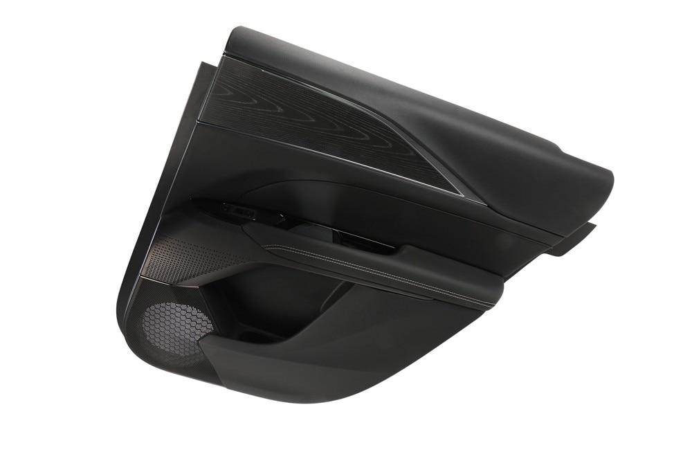 GM Genuine Parts Backen Black Rear Passenger Side Door Trim