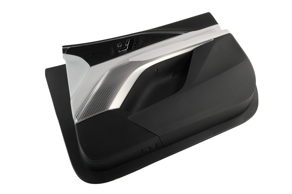 GM Genuine Parts Backen Black Front Passenger Side Door Trim