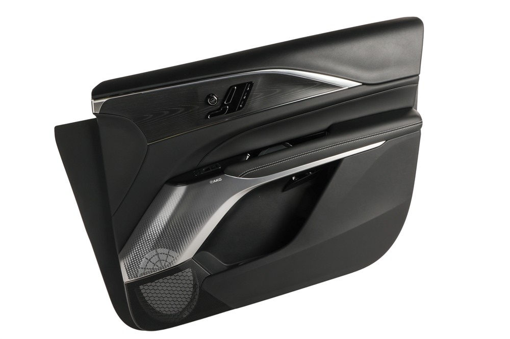 GM Genuine Parts Backen Black Front Passenger Side Door Trim