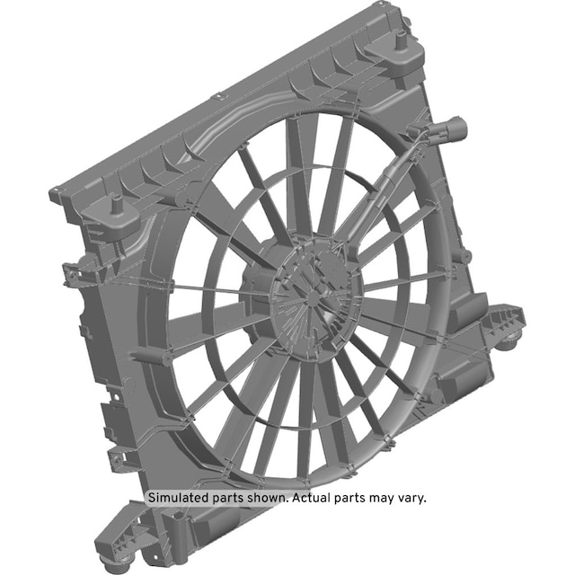 GM Genuine Parts Cooling Fan Motor