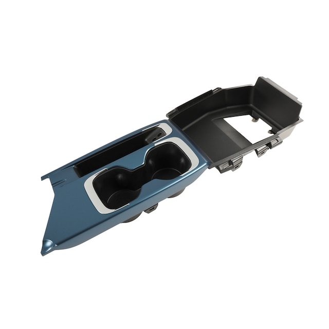 GM Genuine Parts Backen Black Front Floor Console Cup Holder Trim Plate