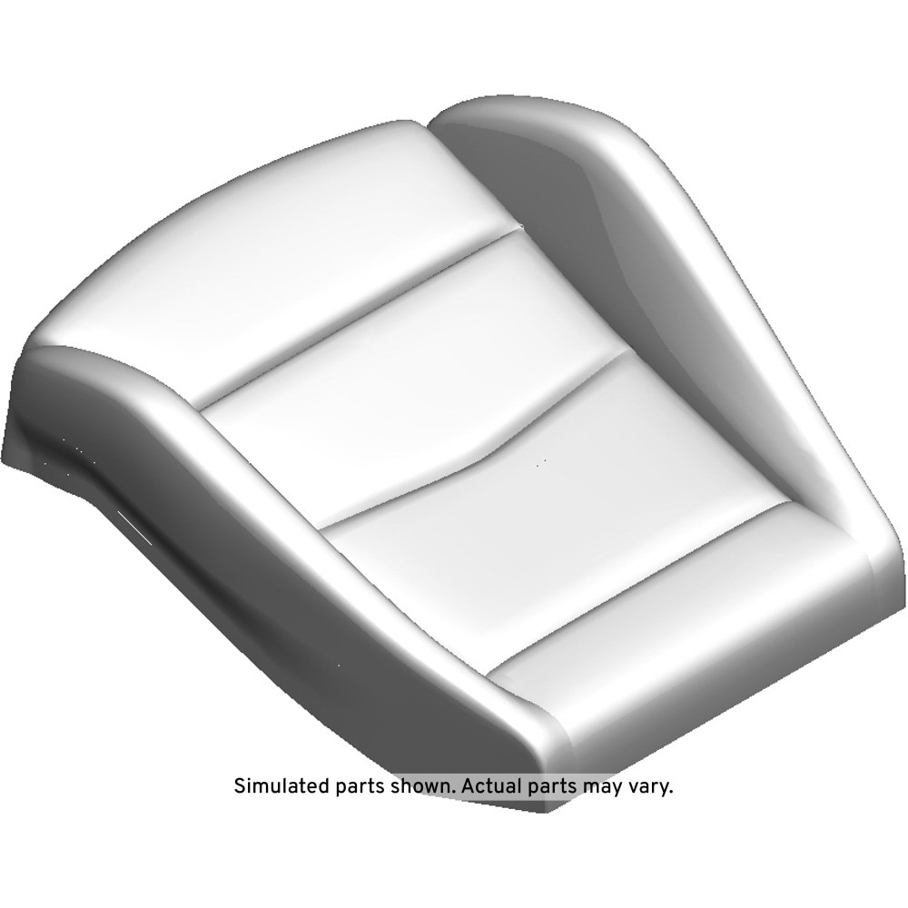 GM Genuine Parts Jet Black Front Passenger Side Seat Cushion Cover