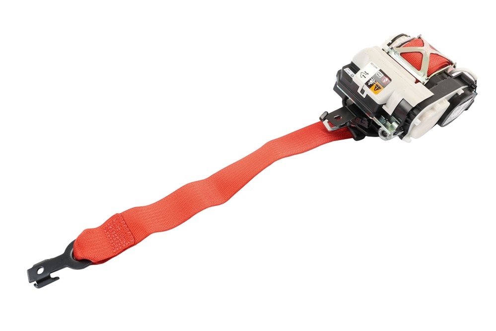 GM Genuine Parts Red Front Passenger Side Seat Belt Retractor Kit