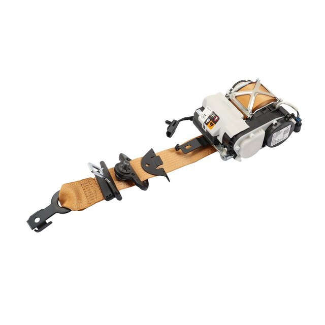 GM Genuine Parts Natural Tan Front Passenger Side Seat Belt Retractor Kit