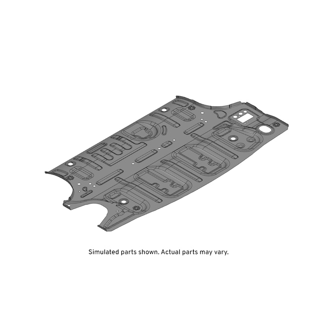 GM Genuine Parts Rear Floor Rear Panel