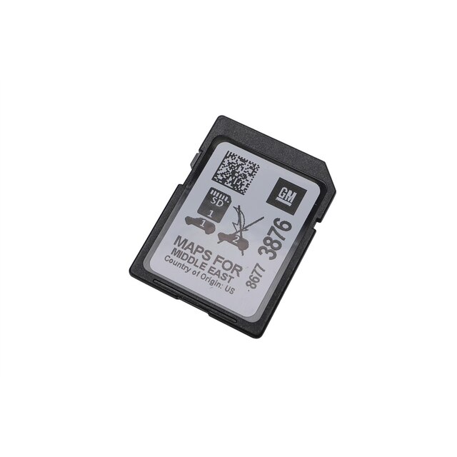 GM Genuine Parts Navigation Data Card