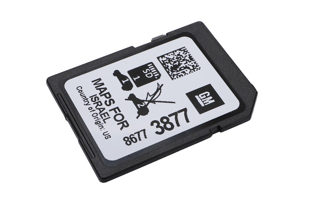 GM Genuine Parts Navigation Data Card