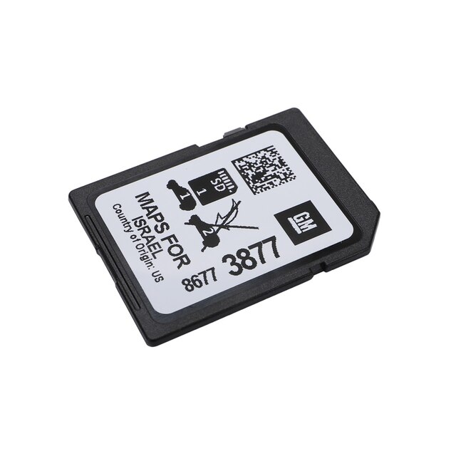GM Genuine Parts Navigation Data Card