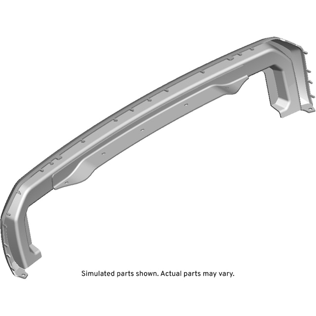 GM Genuine Parts Black Front Bumper Fascia Molding