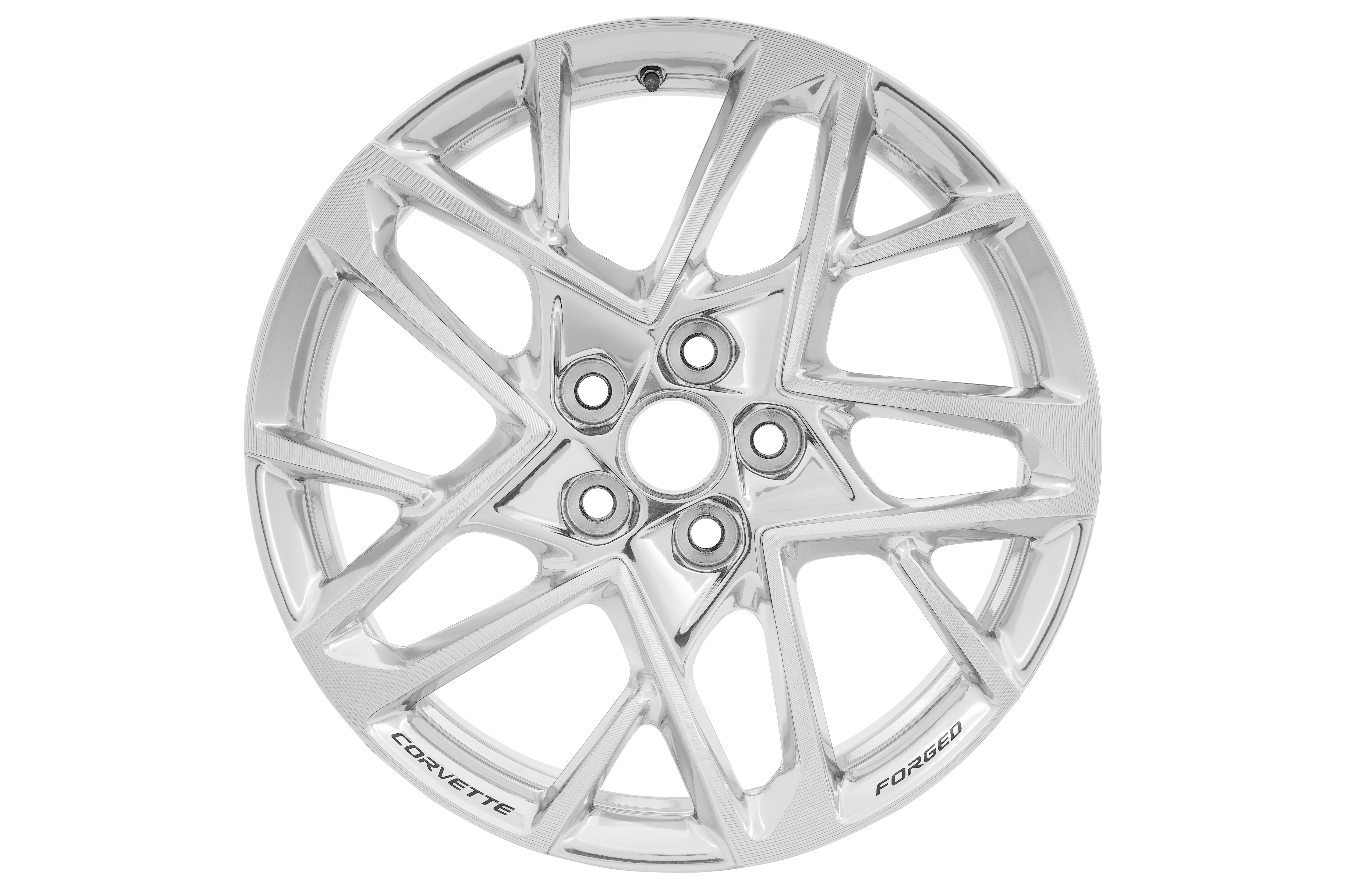 Chevrolet 19x8.5-Inch Multi-Spoke Forged Aluminum Front Wheel in
