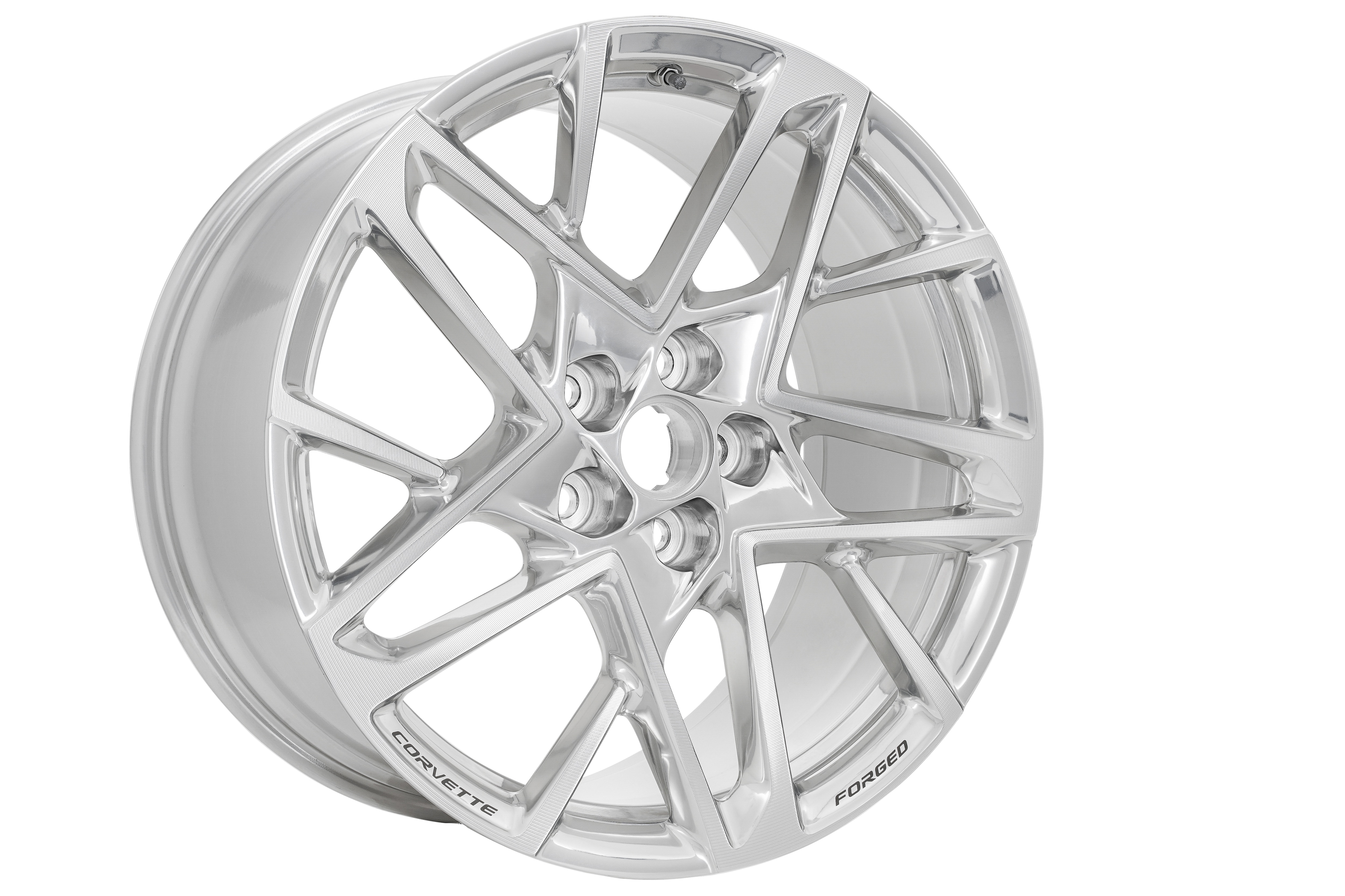 ヴァーナル 20x11-Inch Multi-Spoke Forged Aluminum Rear Wheel in Polished