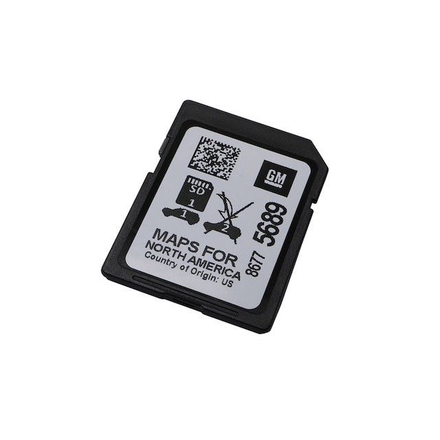 GM Genuine Parts Navigation Data Card
