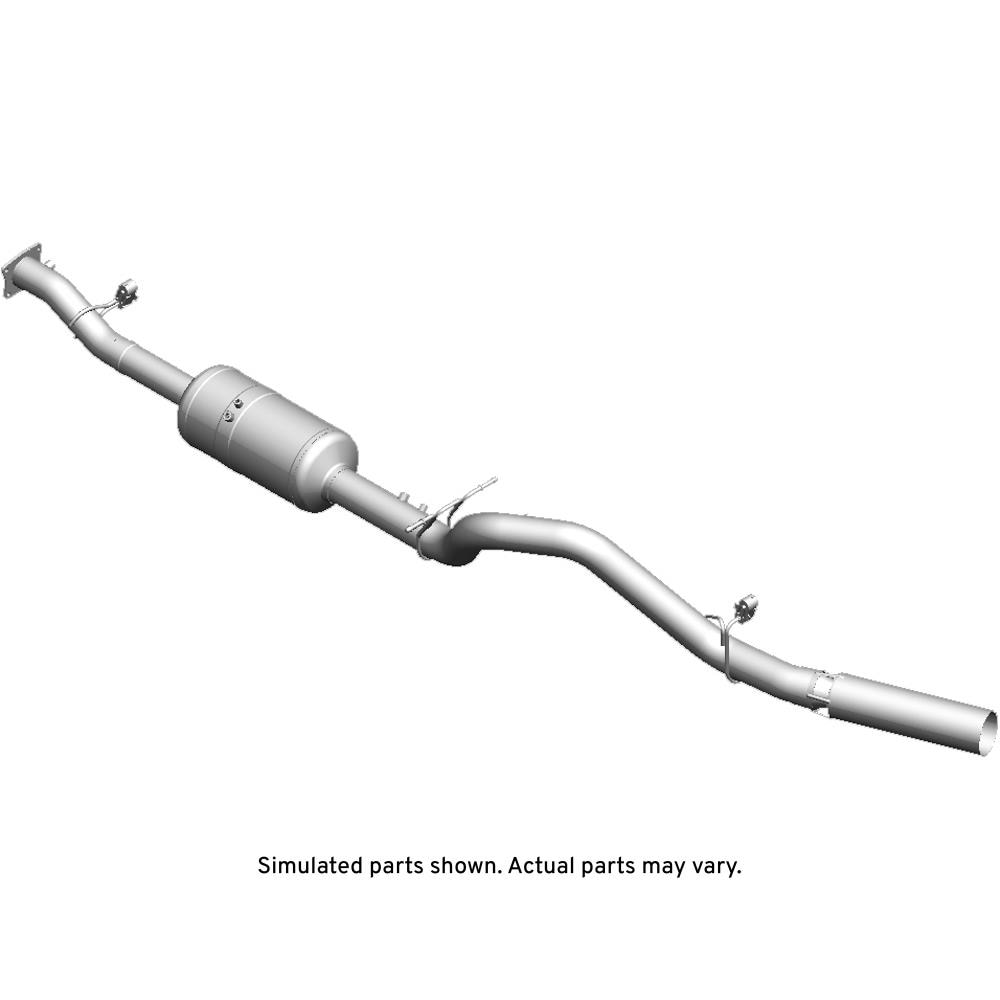 GM Genuine Parts Exhaust Particulate Filter with Exhaust Pipe