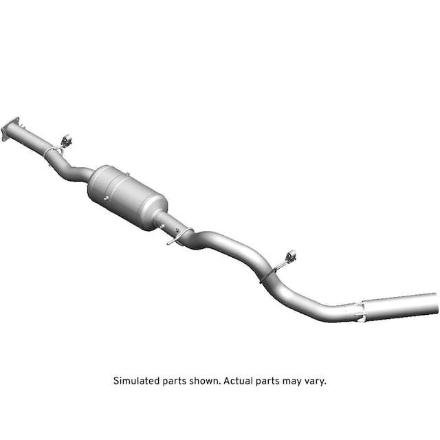 GM Genuine Parts Exhaust Particulate Filter with Exhaust Pipe