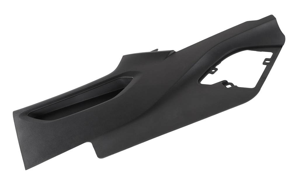 GM Genuine Parts Black Passenger Side Front Floor Console Extension Panel