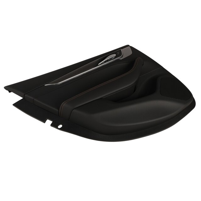 GM Genuine Parts Black Rear Driver Side Door Trim
