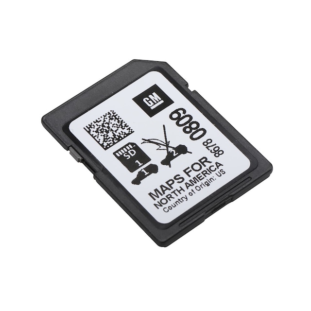 GM Genuine Parts Navigation Data Card