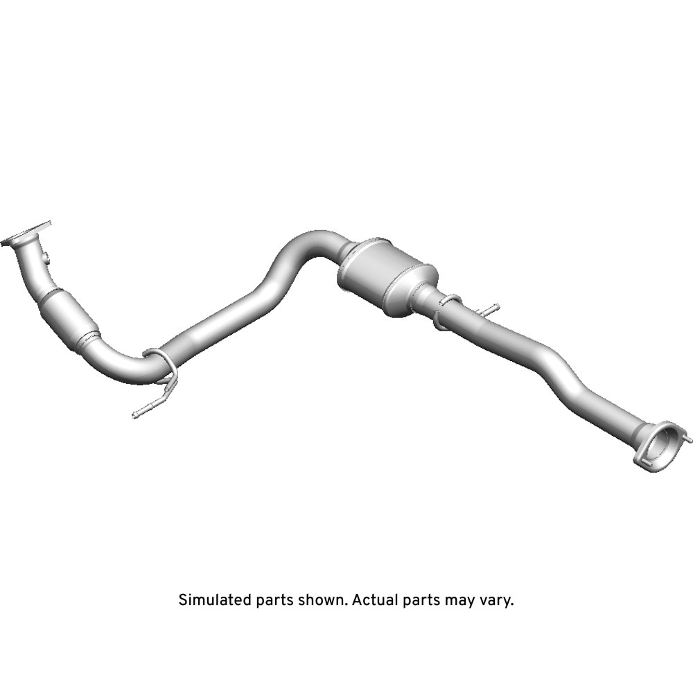 GM Genuine Parts Three-Way Catalytic Converter Assembly With Exhaust Pipe