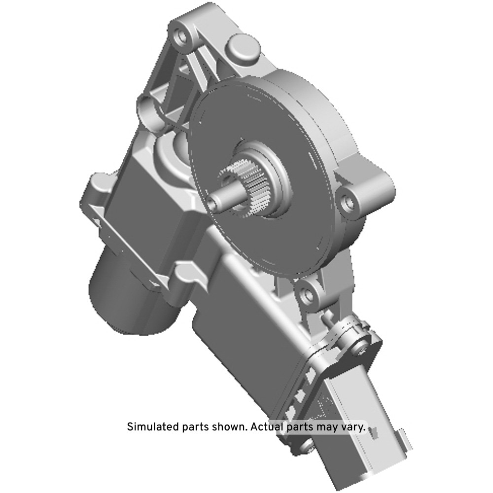 GM Genuine Parts Front Driver Side Door Window Regulator Motor