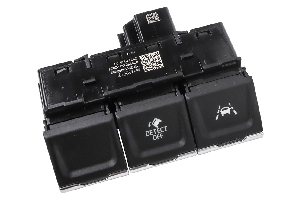 GM Genuine Parts Jet Black Driver Side Instrument Panel Center Accessory Function Switch