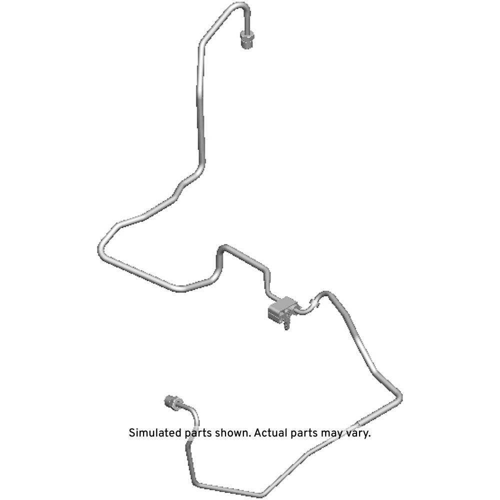 GM Genuine Parts Front Driver Side Hydraulic Suspension Actuator Inlet Pipe