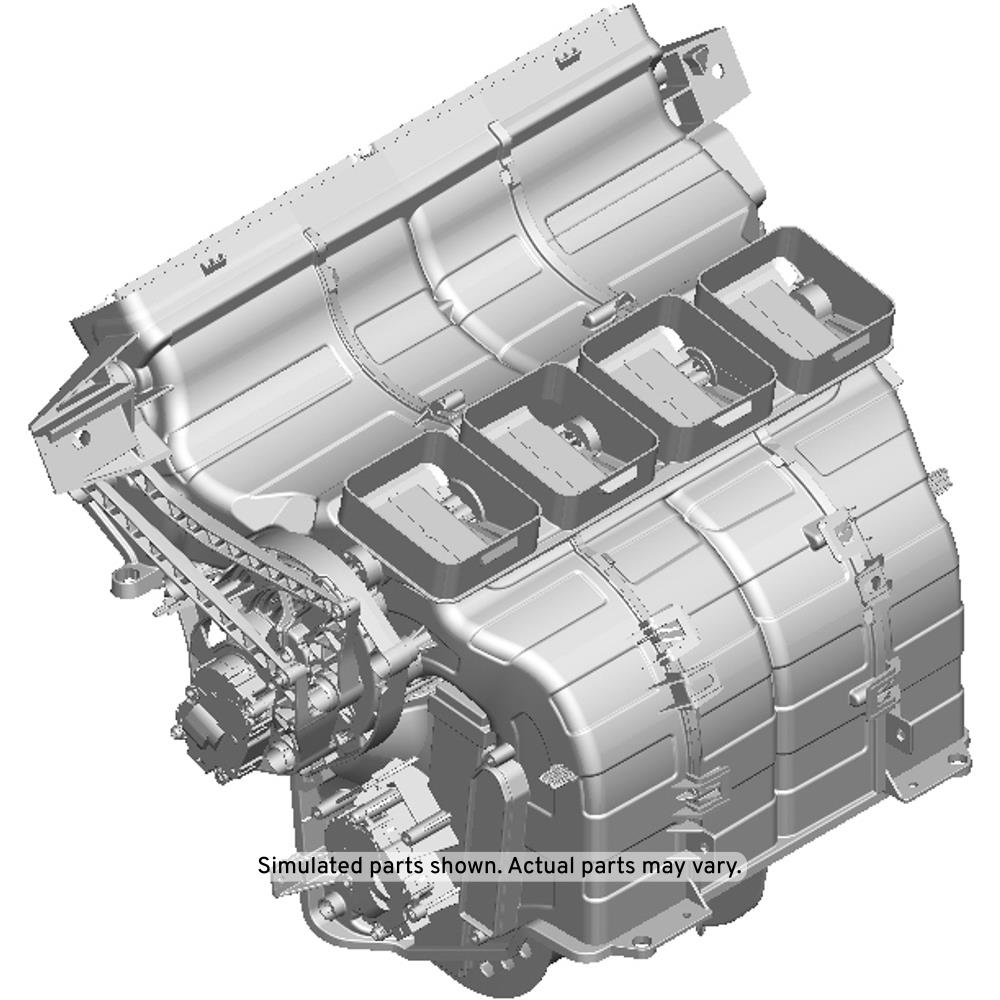 GM Genuine Parts Heater and Air Conditioning Evaporator Case