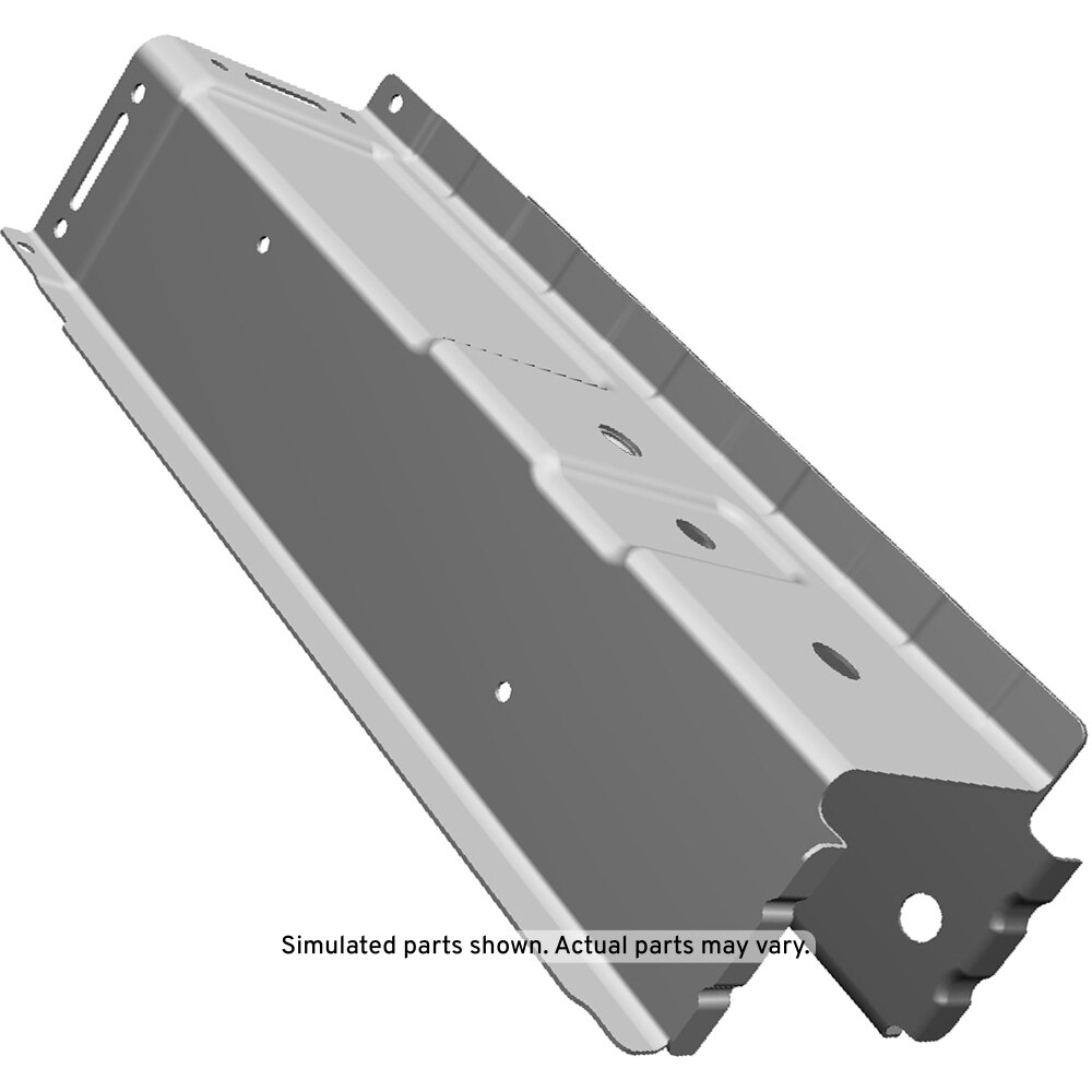 GM Genuine Parts Passenger Side Underbody Rear Side Rail