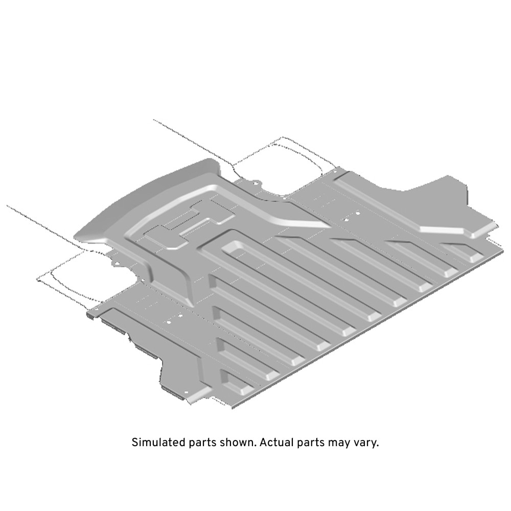 GM Genuine Parts Rear Floor Rear Panel