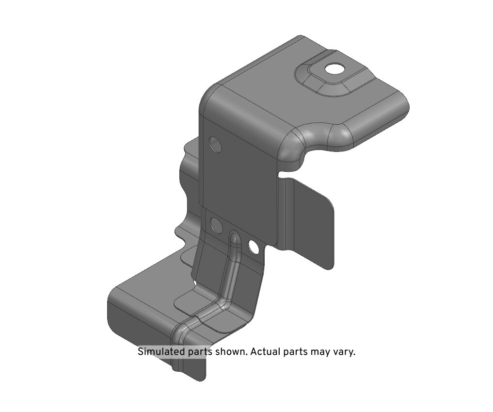GM Genuine Parts Front Driver Side Compartment Upper Side Bracket