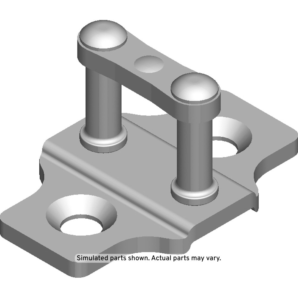 GM Genuine Parts Bright Side Door Latch Striker