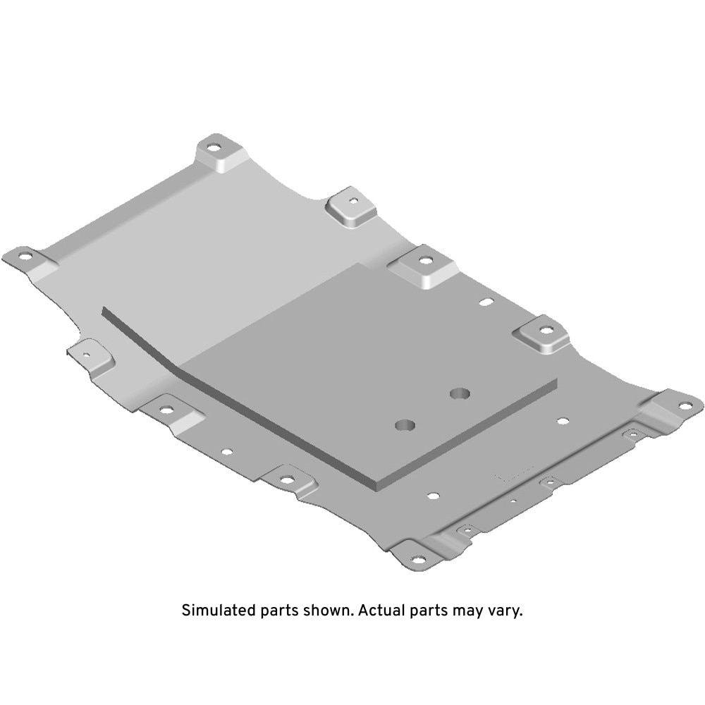 GM Genuine Parts Underbody Rear Air Deflector