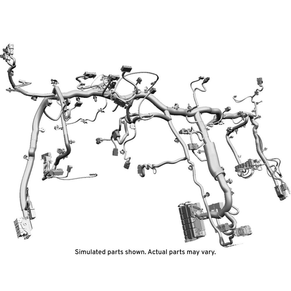 GM Genuine Parts Driver Side Instrument Panel Wiring Harness