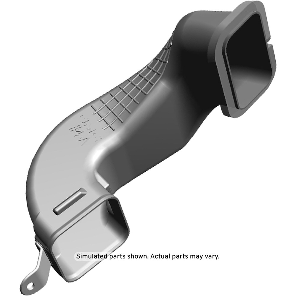 GM Genuine Parts Passenger Side Instrument Panel Outer Air Outlet Duct