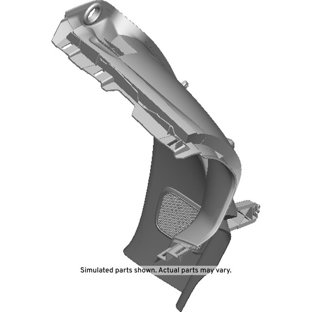 GM Genuine Parts Artemis Passenger Side Quarter Window Trim Finish Panel