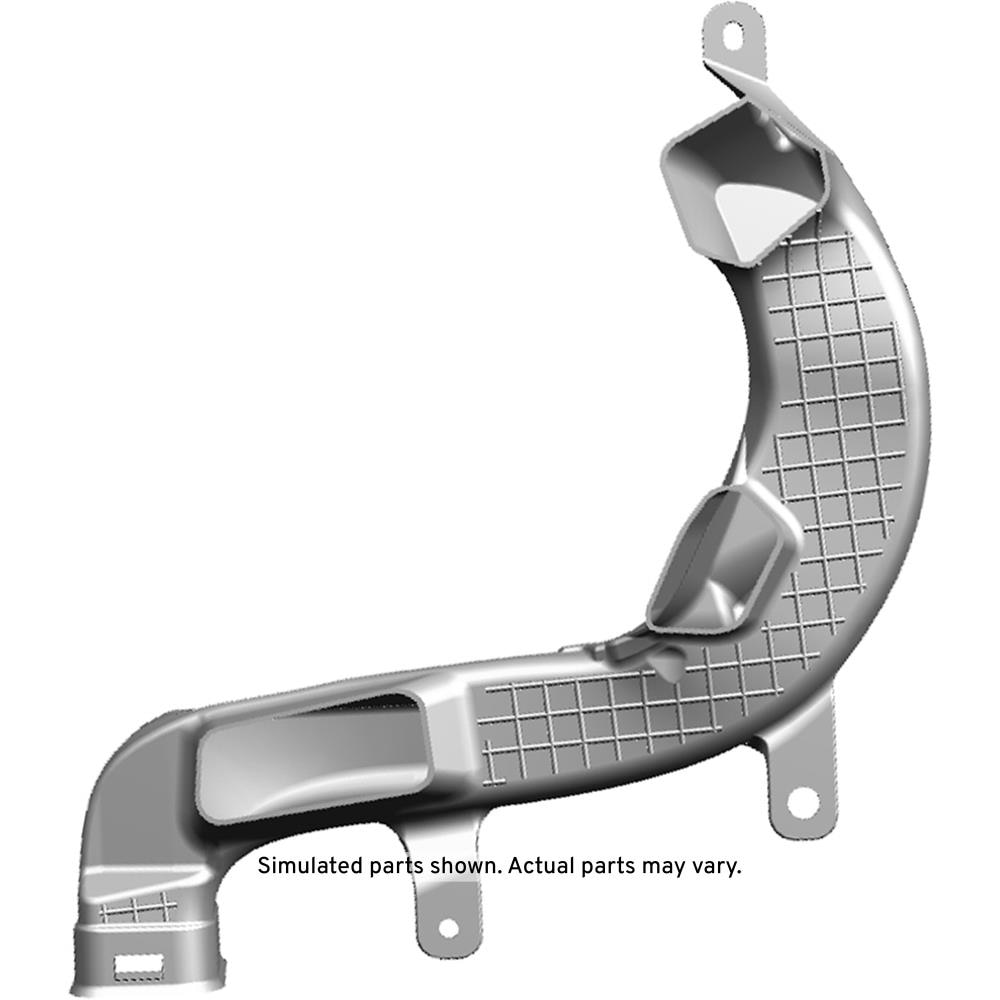 GM Genuine Parts Floor Front Air Outlet Duct