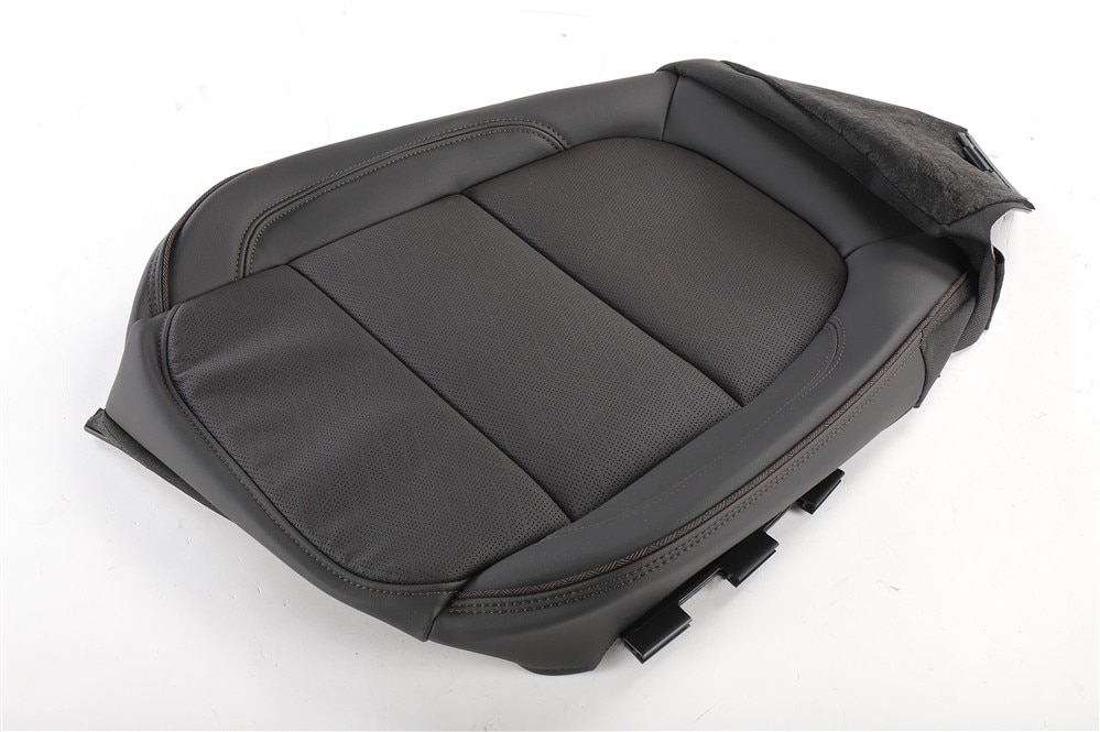 GM Genuine Parts Black/Cinnamon Crust Front Passenger Side Seat Cushion Cover