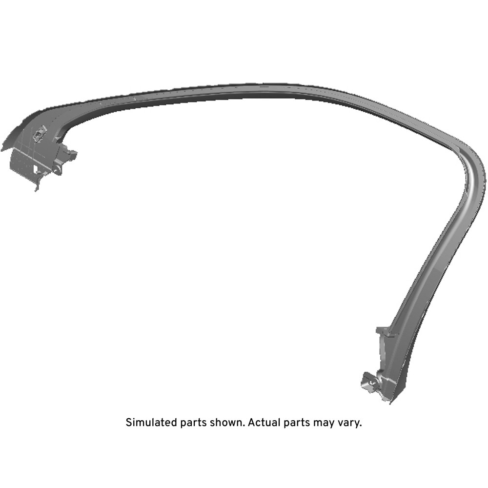 GM Genuine Parts Front Driver Side Door Window Garnish Molding