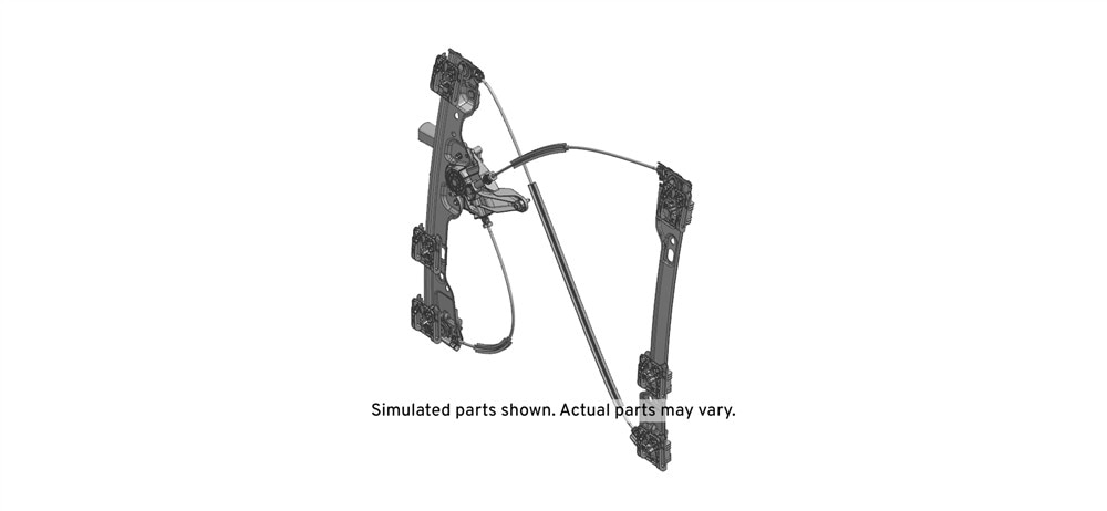 GM Genuine Parts Front Driver Side Door Window Regulator