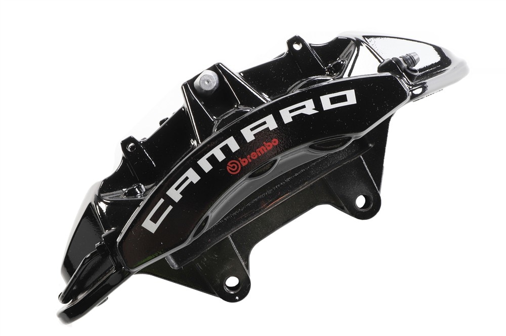 GM Genuine Parts Black Front Passenger Side Brake Caliper without Pads and Bracket