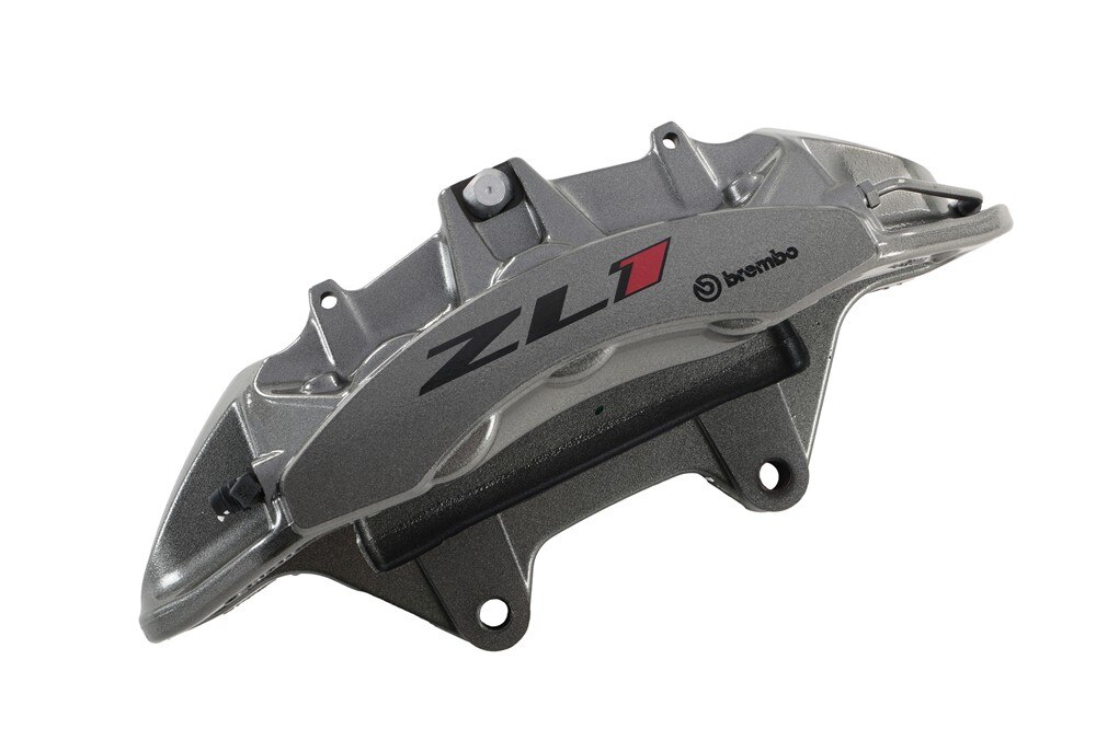 GM Genuine Parts Harbor Gray Metallic Front Brake Caliper without Pads and Bracket