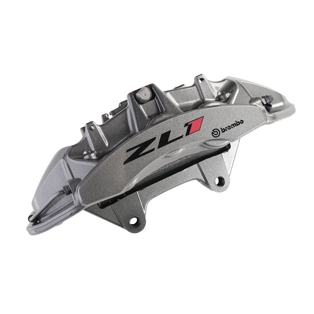 GM Genuine Parts Harbor Gray Metallic Front Passenger Side Brake Caliper without Pads and Bracket