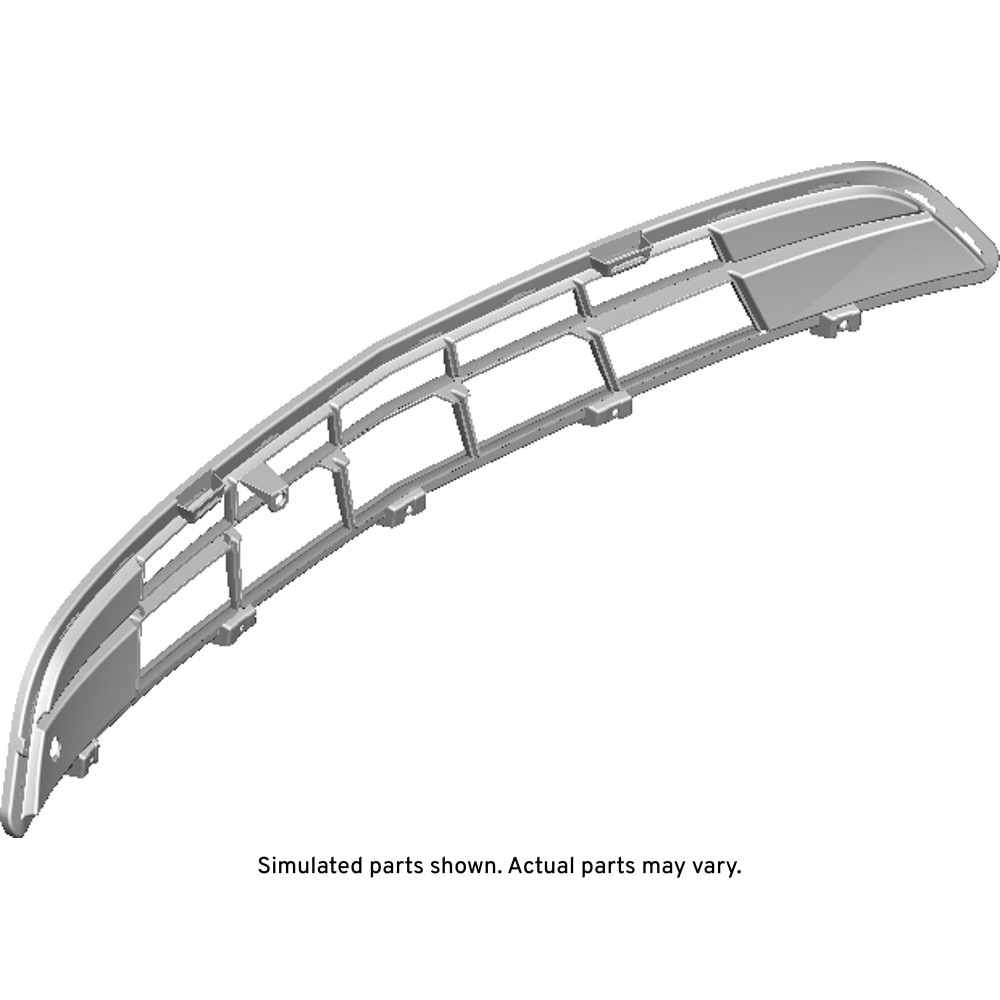 GM Genuine Parts Black Front Lower Grille