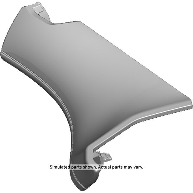 GM Genuine Parts Phantom Blue Passenger Side Body Hinge Pillar Garnish Molding