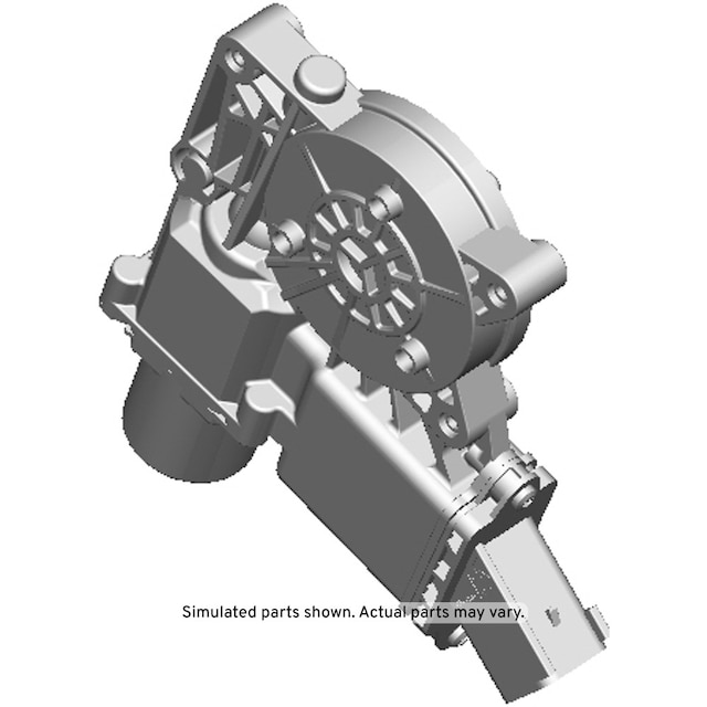 GM Genuine Parts Front Passenger Side  Door Window Regulator Motor