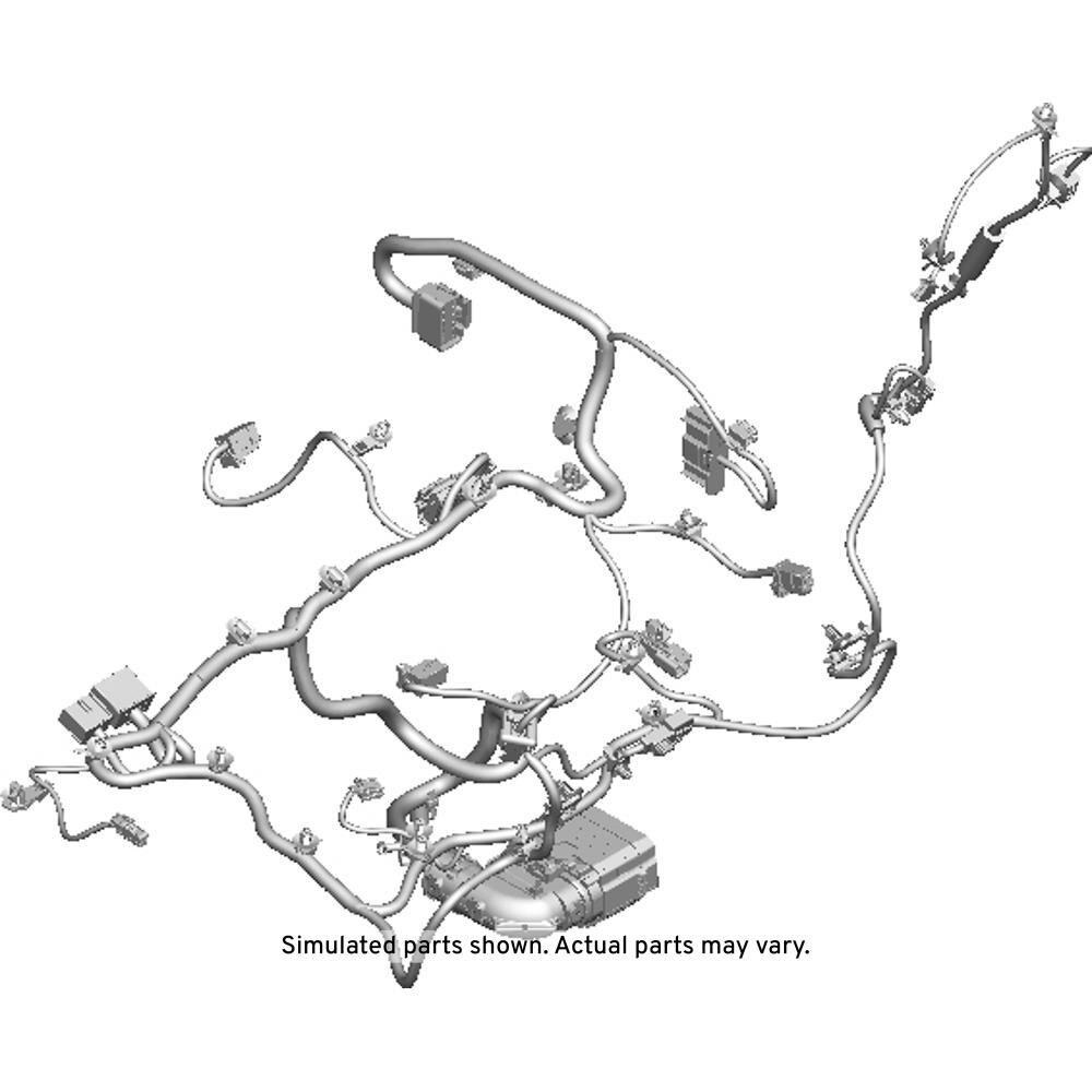 GM Genuine Parts Front Passenger Side Seat Wiring Harness